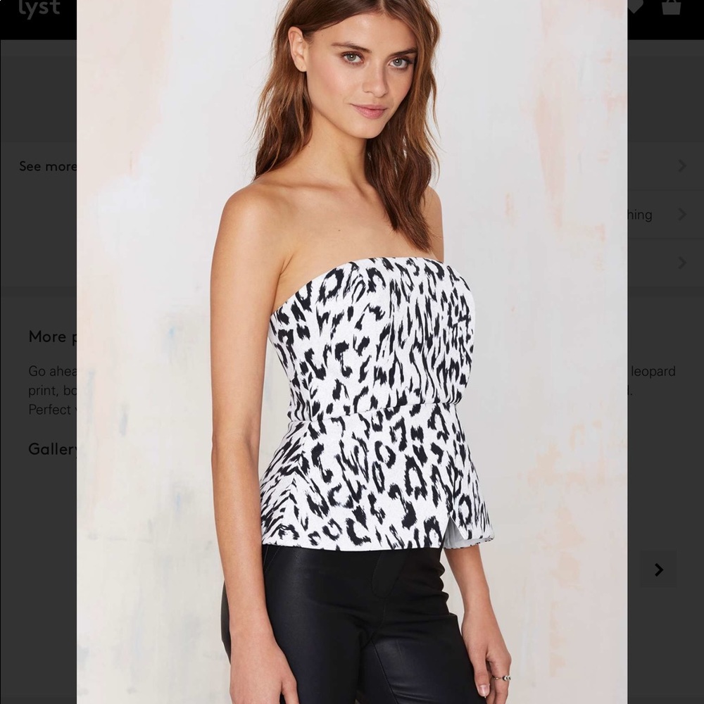 Ocposh30 keeper wildflower peplum shirt - Picture 3 of 5